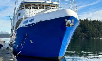 Dock FH Bear Paw Chrystal Rozander alaska bear paw charters sitka