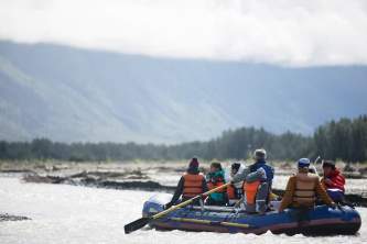 Rainbow glacier adventures rafting kayaking tours 2 Kayaking